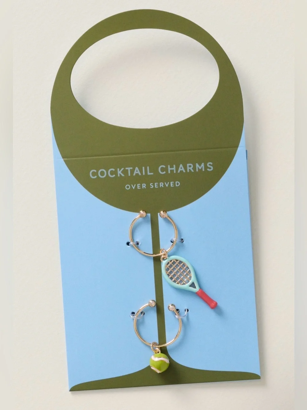 Anthropologie Over Served Cocktail Charms